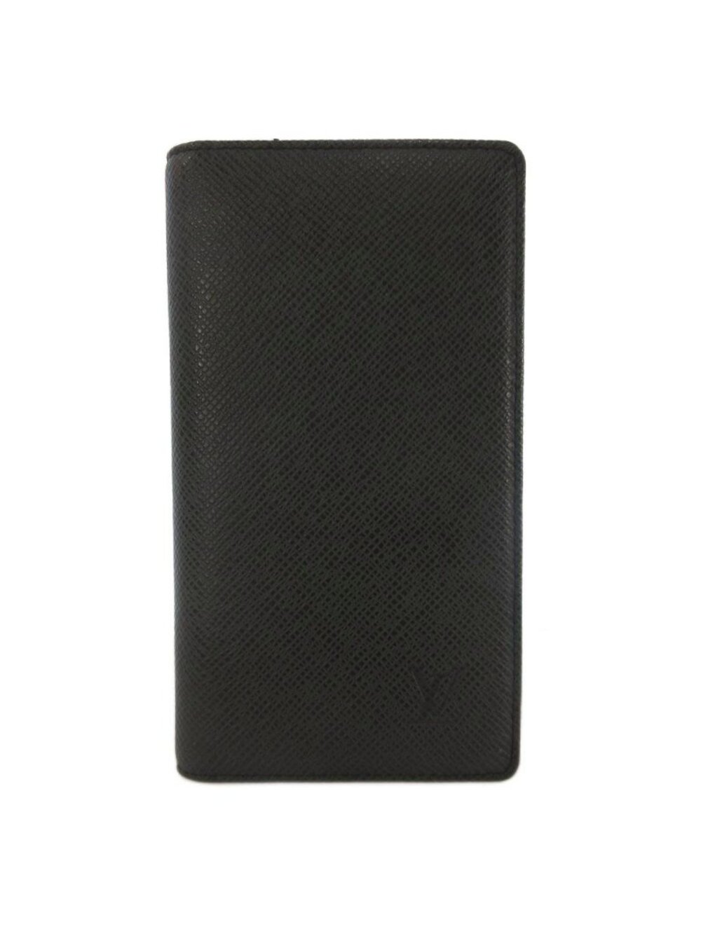 Louis Vuitton Taiga Agenda Poche Cover LV Logo Black